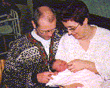 Proud parents, Maria 1 day
