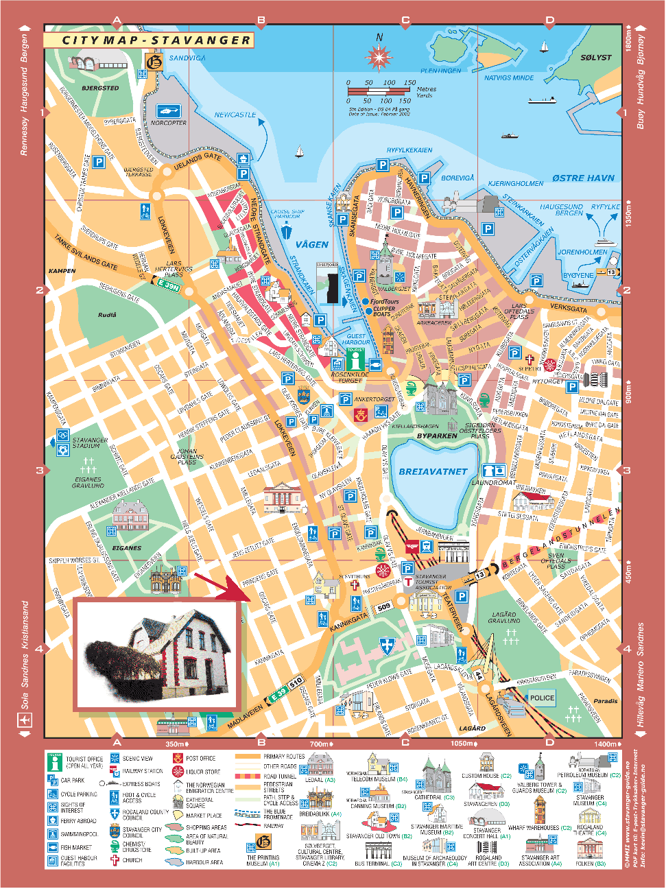 Click for larger map.